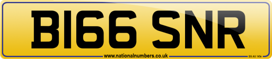 B166 SNR