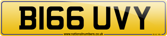 B166 UVY