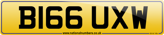 B166 UXW