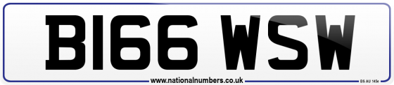 B166 WSW