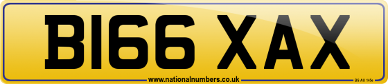B166 XAX