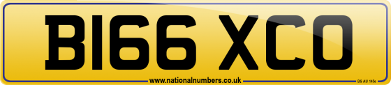 B166 XCO