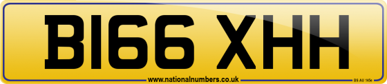 B166 XHH