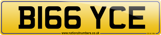 B166 YCE