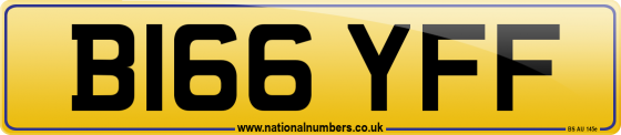 B166 YFF