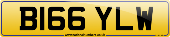B166 YLW