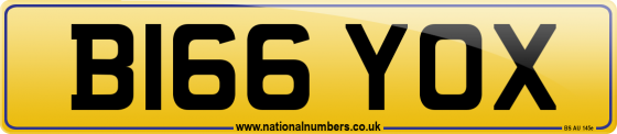 B166 YOX