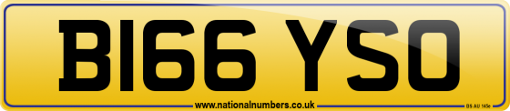B166 YSO