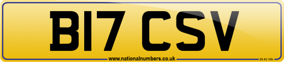 B17 CSV