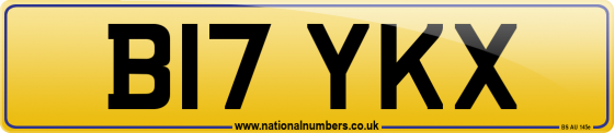B17 YKX
