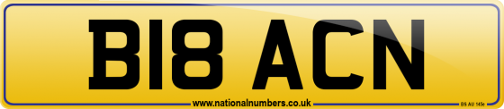 B18 ACN