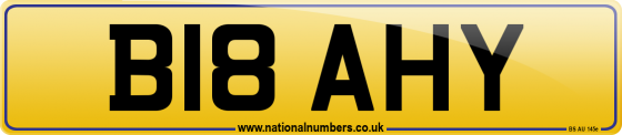 B18 AHY