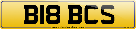 B18 BCS