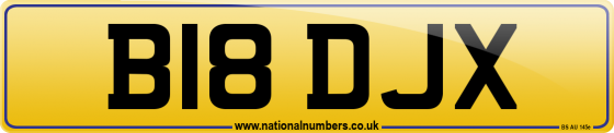 B18 DJX