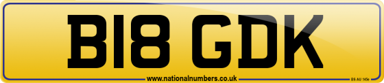 B18 GDK