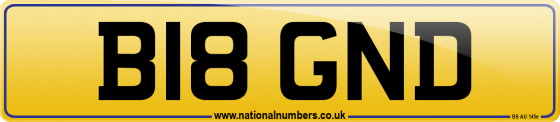 B18 GND
