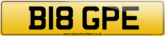B18 GPE