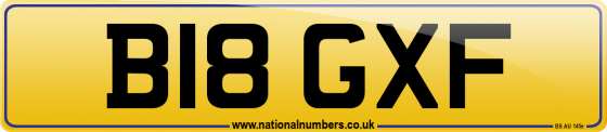 B18 GXF