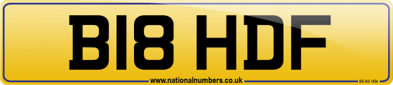 B18 HDF