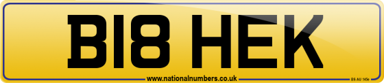 B18 HEK