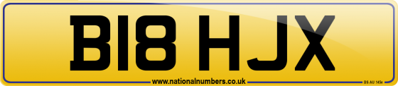 B18 HJX