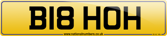 B18 HOH