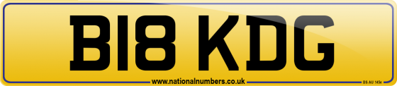 B18 KDG