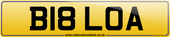 B18 LOA