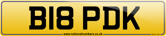B18 PDK