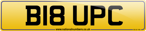 B18 UPC