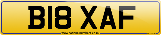 B18 XAF