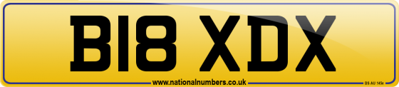 B18 XDX