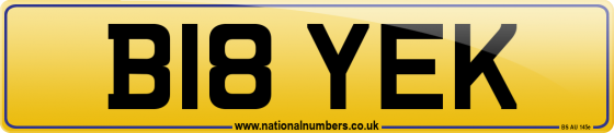 B18 YEK