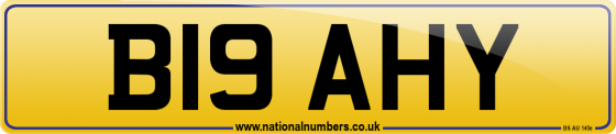 B19 AHY