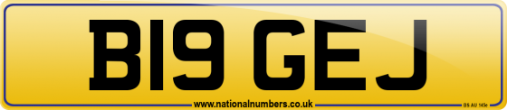 B19 GEJ