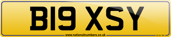 B19 XSY