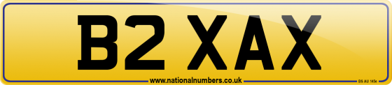B2 XAX