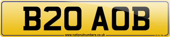 B20 AOB