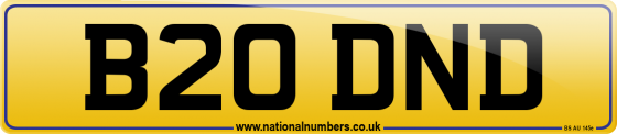 B20 DND