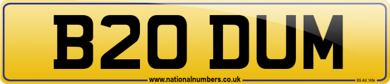 B20 DUM