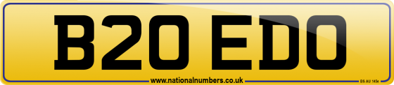 B20 EDO