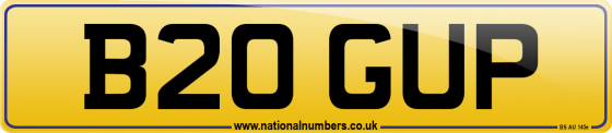 B20 GUP