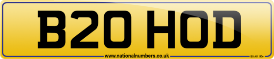 B20 HOD