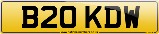 B20 KDW
