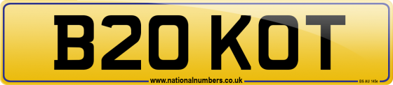 B20 KOT