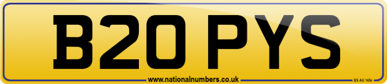 B20 PYS