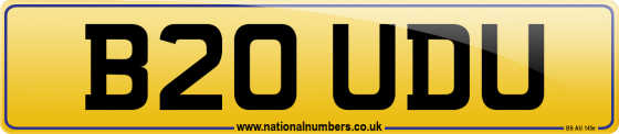 B20 UDU
