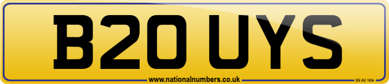 B20 UYS