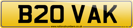B20 VAK