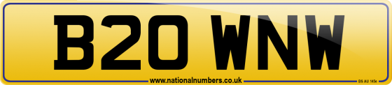 B20 WNW